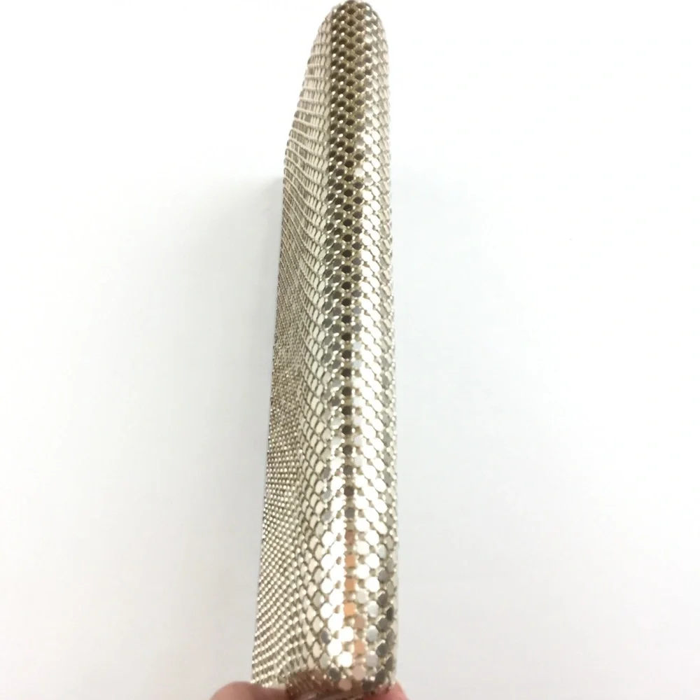 INC Metallic Mesh Clutch